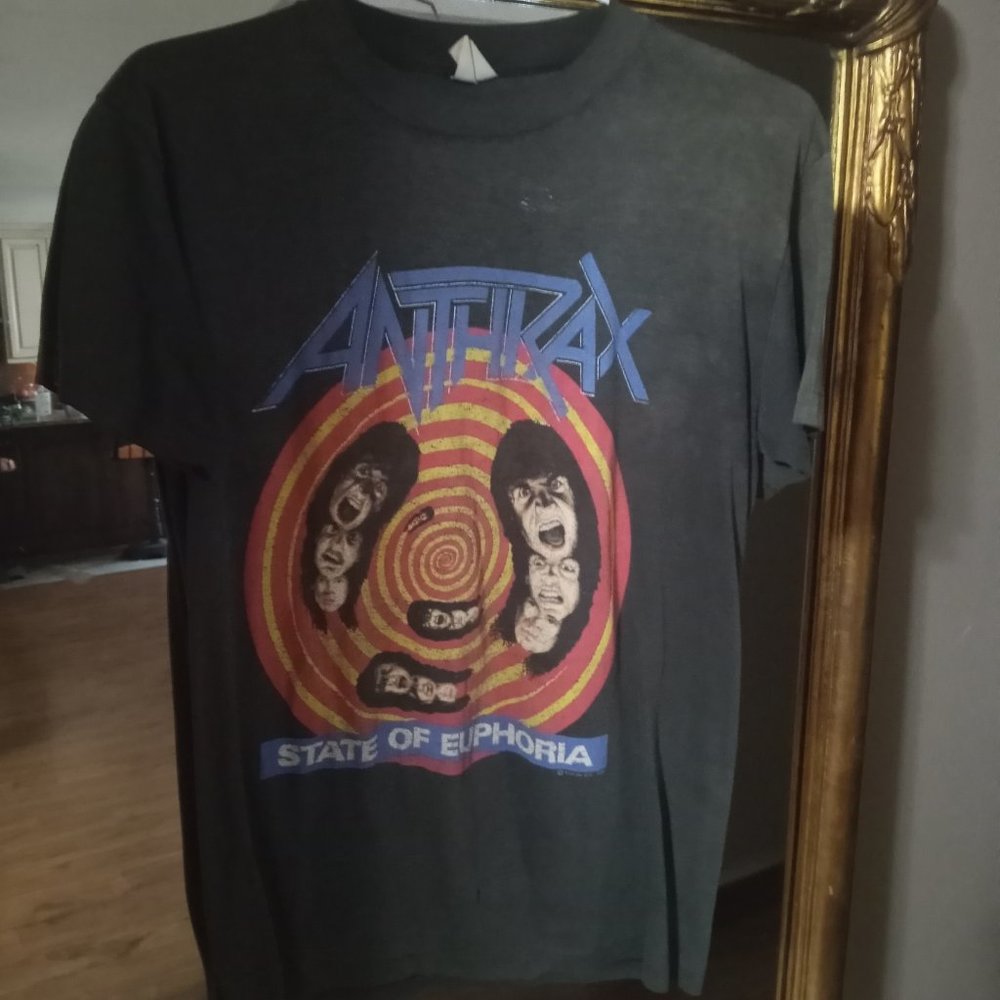 Anthrax original band shirt 1988/1989 - Picture 2 of 2